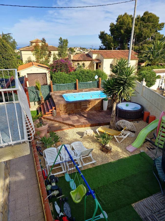Calpe Chalet Privado Piscina A 5Min De La Playa Y Centro Jacuzzi Barbacoa Wifi Aire Exterior photo