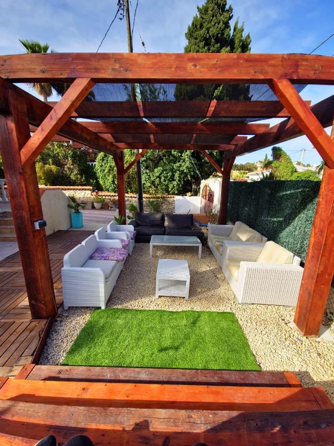 Calpe Chalet Privado Piscina A 5Min De La Playa Y Centro Jacuzzi Barbacoa Wifi Aire Exterior photo