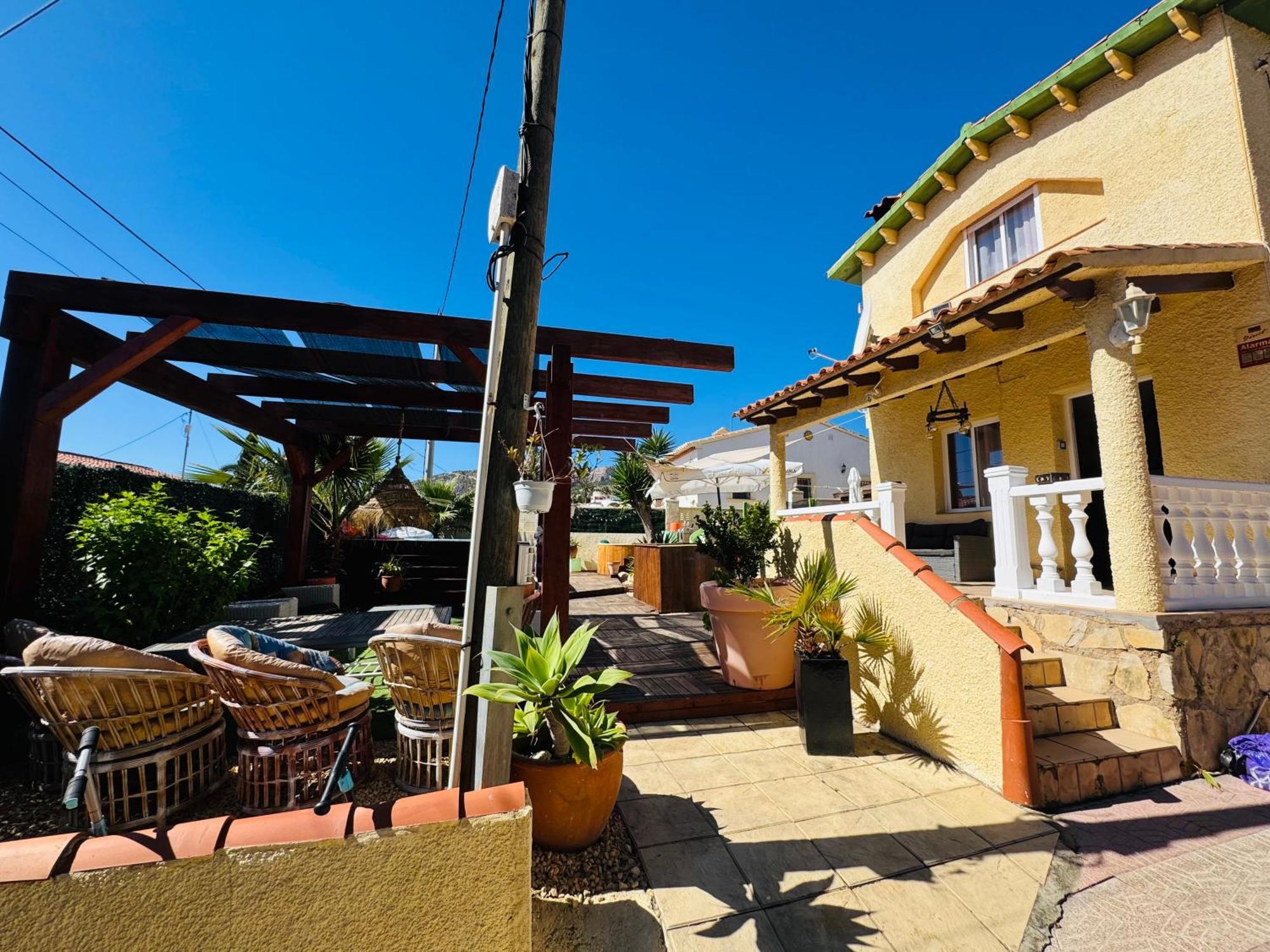 Calpe Chalet Privado Piscina A 5Min De La Playa Y Centro Jacuzzi Barbacoa Wifi Aire Exterior photo