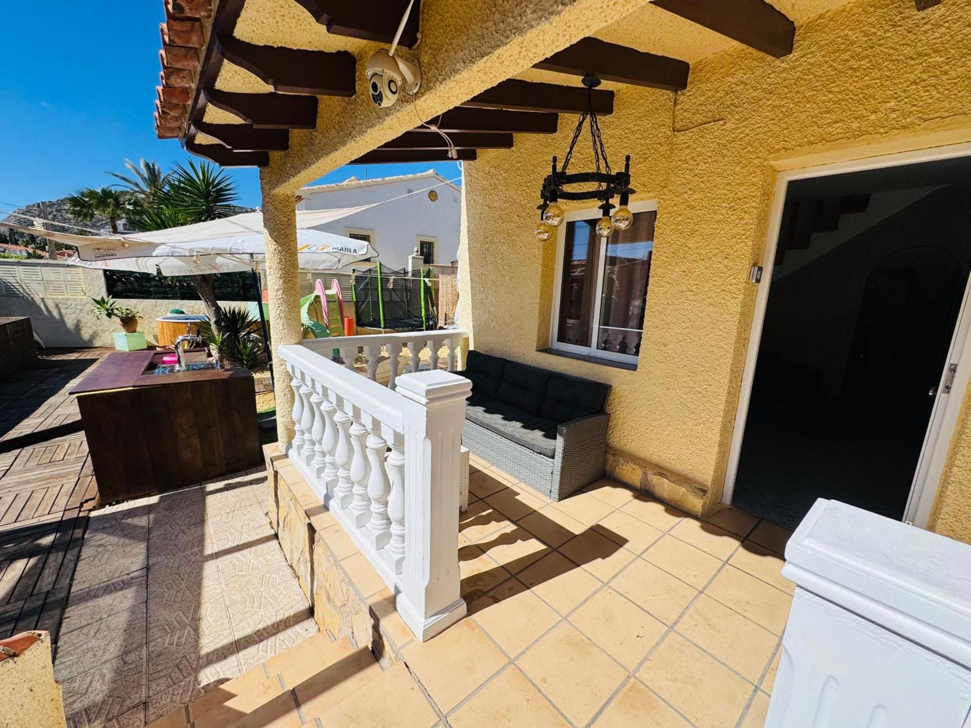 Calpe Chalet Privado Piscina A 5Min De La Playa Y Centro Jacuzzi Barbacoa Wifi Aire Exterior photo